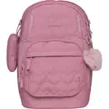 Beckmann Schulrucksack Sport Air Padded Heart Rose