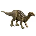 Jurassic World HDX41 - Roar Strikers Iguanodon Dinosaurier-Actionfigur mit Angriffsbewegung und Geräuschen, Spielzeug mit physischem und digitalem Spielspaß, Dinosaurier Spielzeug ab 4 Jahren