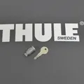 Thule Ersatzschlüssel +Schloß Stahl N094 für Dachträger Boxen Fahrradträger