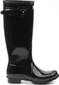Hunter Original Tall Gloss Boot Black Größe EU 39
