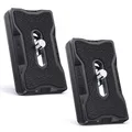 Kamera Schnellwechselplatte, 2 Pack Aluminium Schnellverschlussplatte mit 1/4...