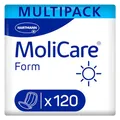 MoliCare® Form Day - Große Inkontinenzeinlagen für mittlere bis schwere Inkontinenz am Tag für Frauen und Männer | zuverlässig, saugfähig & diskret | 120 Stück