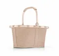 REISENTHEL® Einkaufsbeutel carrybag XS Frame Twist Coffee