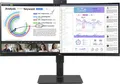 LG UltraWide LED-Monitor Curved 86,72 cm 34" 3440 x 1440 UWQHD @ 60 Hz IPS 300 cd/m² 1000:1 HDR10 5 ms 2xHDMI DisplayPort USB-C Lautsprecher Schwarz (34BQ77QC-B)
