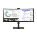 LG UltraWide 34BQ77QC-B, 34" UWQHD Curved IPS Webcam HDMI DisplayPort USB-C