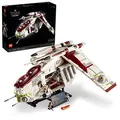 LEGO Star Wars Republic Gunship 75309 Building Kit; Cool, Ultimate Collector Series Build-and-Display Model (3,292 Pieces)