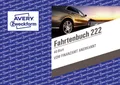 Avery Zweckform® 222 222 Fahrtenbuch - A6 quer, steuerlicher km-Nachweis, 40 Bla