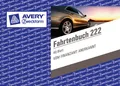 Fahrtenbuch A6quer 40 Blatt mit km-Nachweis,