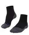FALKE Herren Trekkingsocken TK 2 Short Cool 2er Pack, Größe:44/45;Farbe:Black Mix (3010)