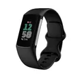 Google Charge 6 Aktivitätstracker mit AMOLED Display Schwarz
