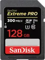 SanDisk Extreme PRO SDHC UHS-II Speicherkarte V90 128 GB (300 MB/s 8K 4K Full HD