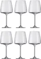 Schott Zwiesel 120595 Sensa Rotweinglas, 710 ml, Kristallglas, klar (6 Stück)