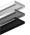Garduna 300cm | weiss | Gardinenschiene Vorhangschiene| Aluminium | 1- oder 2-läufig