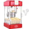 VEVOR Popcornmaschine Maker Popcornautomat Popcorngerät Kino Popcorn 300W 2,5oz