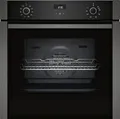 NEFF B1ACE2AG3, N50, Backofen, Made in Germany, LCD-Display, 3D Heißluft, CircoTherm, Soft Close und Soft Opening, Easy Clean, Kindersicherung, Schnellaufheizung, 60 x 60 cm, Graphite-Grey