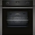 Neff BIACE2AG3 Einbaubackofen - 60 cm - CircoTherm - Edelstahl/Schwarz - Autark