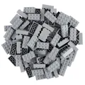 Lego® Classic 2x4 Hellgrau – 100 Steine für epische Bauwerke & kreative Designs!