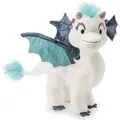 NICI Kuscheltier Drache Zafura 35cm - weiß - Softer Plüsch mit Glitzer-Effekt, Weiches Stofftier zum Kuscheln & Spielen für Kinder & Erwachsene ...