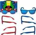 Brawl Stars Sonnenbrille für Kinder – Coole Sonnenbrille für kleine Fans Dünne Rahmen Blau