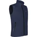 Bergson Regenjacke EGGEN Weste Herren Regenweste, Netzfutter, 12000 mm Wassersäule, Normalgrößen, pe blau 50
