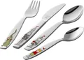 ZWILLING Kinderbesteck Set Ritter Eckbert | 4-teilig | Edelstahl 18/10 | ab 3 Jahren | spülmaschinengeeignet