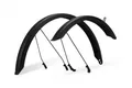 Acid 55 2.0 Rookie BB Mount 24'' Kinder Fahrrad Schutzblechset schwarz Unisex