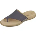 Gabor Fashion Damen-Pantolette Nightblue-Schwarz, Farbe:blau, EU Größe:39 - Schwarz - 39
