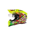 O'NEAL | Motorradhelm | Enduro Adventure Street | Ventilationsöffnungen für maximalen Luftstrom und Kühlung, integrierte Sonnenblende | Sierra Helmet Crank V.22 | Erwachsene | Multi | S
