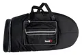 Professioneller Gigbag für F Tuba in schwarz mit Rucksackriemen, hochreißfest