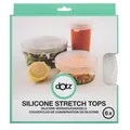 Dotz flexible Frischhaltedeckel aus Silikon 6 Stück