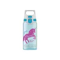 SIGG 8686.60 VIVA ONE Trinkflasche Unicorn Einhorn, 500 ml, blau/pink
