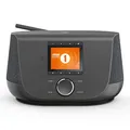 Hama Internetradio mit Digitalradio-Empfang & Handy-Ladefunktion, Smart Radio DIR3300SBT (WLAN/DAB/DAB+/FM, Bluetooth/Spotify Streaming, Stationstasten, Radio-Wecker, UNDOK-App) Mini Internet Radio