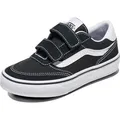 VANS Brooklyn Ls V Sneaker Schuhe Halbschuh Uni Leder VN000DBRBA2 schwarz, Schuhgröße:35 EU - Schwarz - 35