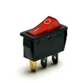 Wippschalter Eckig EIN/AUS 250V/15A-125V/20A Schalter 3-polig Beleuchtete Wippe!