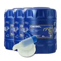 60 (3x20) Liter MANNOL 15W-40 Diesel Motoröl mit Auslaufhahn