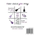 Hannabach 890MT-1/8 - medium - Nylonsaiten für 1/8-Gitarre