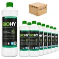 BiOHY Laminatreiniger 12er Pack (12 x 1 Liter Flasche) Vinyl- und Designbodenreiniger (12-St)