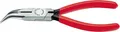 KNIPEX Flachrundzange mit Schneide gewinkelte Backen 160mm