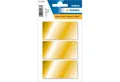 HERMA Etikettenpapier Herma Etiketten permanent haftend 34 x 67 mm gold 3 Bl 9 Etik.