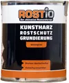 Rostio Rostschutzgrundierung Rostio Rostschutzfarbe Kunstharz Rostschutz weissgrau, 1-tlg.