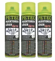 3x PETEC Injektoren Löser und Einspritzdüsenlöser Spray  500ml - 70160