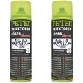 2x 500 ml PETEC INJEKTOREN EINSPRITZDÜSEN LÖSER ZÜNDKERZEN GLÜHKERZEN ROSTLÖSER