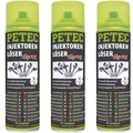 3x 500 ml PETEC INJEKTOREN EINSPRITZDÜSEN LÖSER ZÜNDKERZEN GLÜHKERZEN ROSTLÖSER