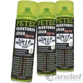 3x 500ml PETEC INEJKTORLÖSER SPRAY ZÜNDKERZEN GLÜHKERZENLÖSER ROSTLÖSER 70160