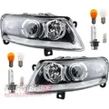 Johns, Scheinwerfer Xenon Front passend für Audi A6 4F Satz D2S LR 04-08 + Leuchtmittel 4F0941029EA 4F0941029AK 4F0941029AE 4F0941029E 4F0941030EA...