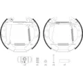 1x Bremsbackensatz TEXTAR 84044709 passend für SEAT SKODA VW