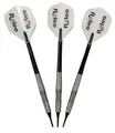 Roleo Profi Softdartpfeile Professional RSP-6 - 80% Tungsten - 3er Set 17g