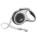 flexi Flexileine FLEXI Rollleine New COMFORT Gurt - 5m, bis 25kg Farbe: schwarz