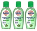 ✅ Sagrotan Desinfektion Handgel Aloe Vera Desinfektionsmittel für Hände 3x 50ml✅