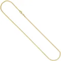 2,6mm Panzerkette Goldkette Kette, 333 Gold Gelbgold, Unisex, 45cm